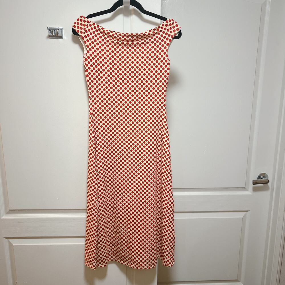 NEW! Reformation Milo Knit Dress Pamplona Dot Size S - Picture 6 of 6